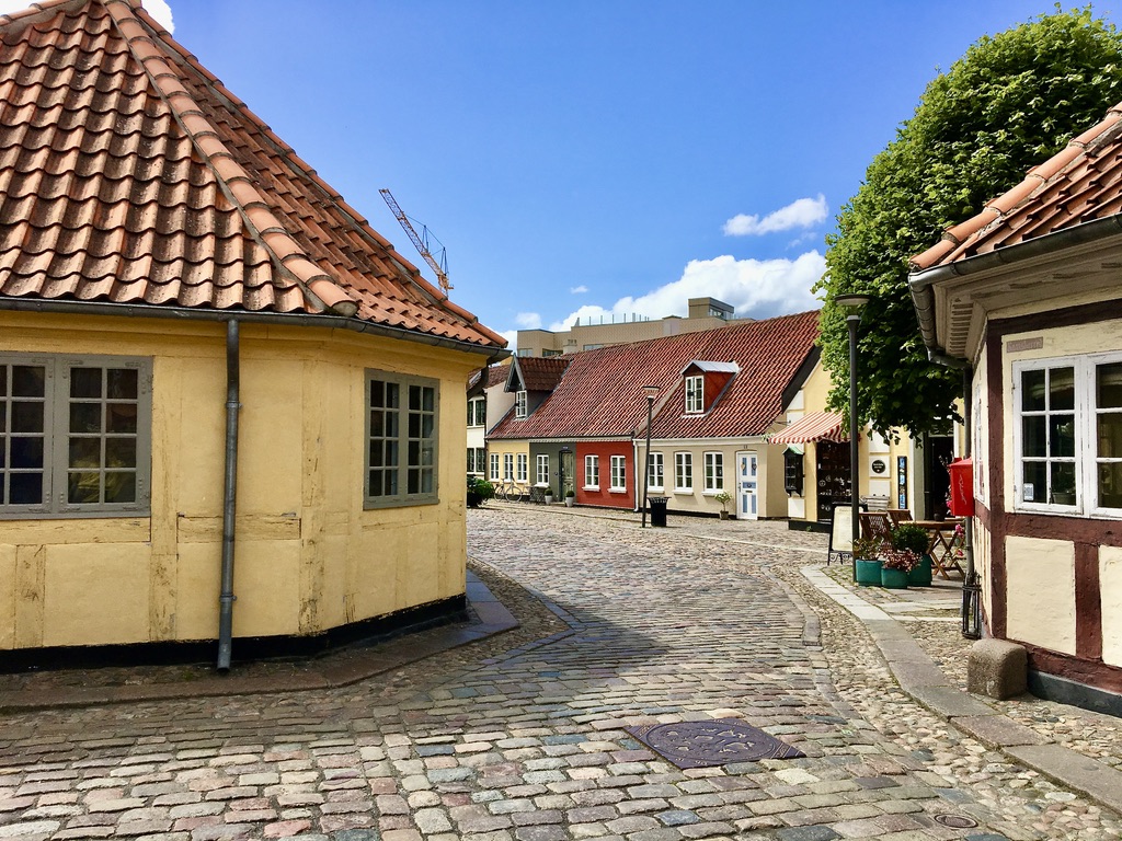 H C Andersens House; Odense, looking from the street